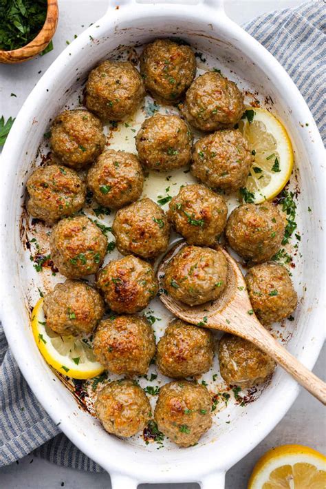 Easy Oven Baked Meatball Recipe Oven Baked Meatballs