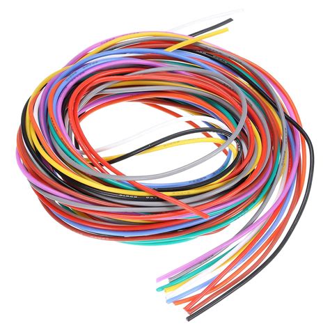 Amazon.co.jp: uxcell 28 Gauge Wire Silicone Wire 28AWG Electrical Wire ...