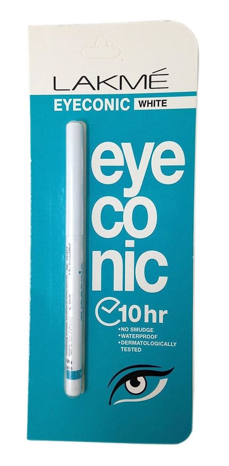 Lakmé Eyeconic - White, 0.35g Pack : Amazon.in: Beauty