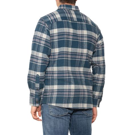 Swiss Alps Heavyweight Flannel Shirt - Long Sleeve - Save 41%