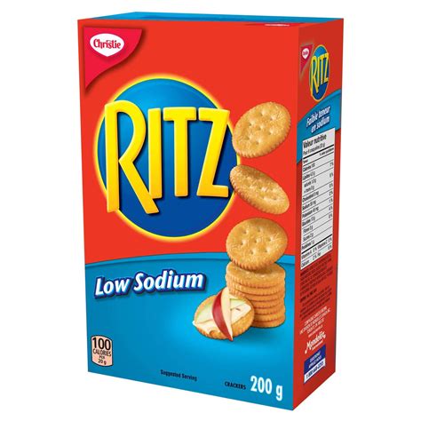 Ritz Low Sodium Crackers, 200g/7oz. (Imported from Canada)