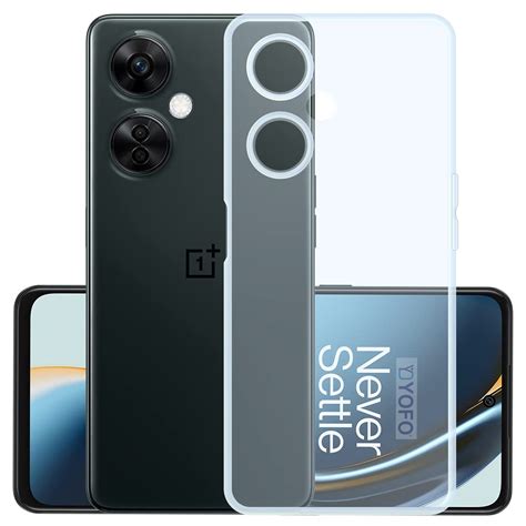 YOFO 2.0 MM Back Cover for OnePlus Nord CE-3 Lite (Silicone|Transparent ...