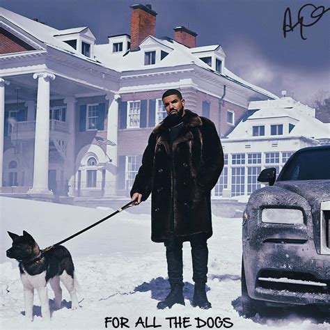 Drake - For All The Dogs (Fanmade Cover Art) by swtphoenix on DeviantArt