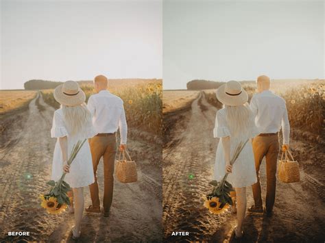 10 Golden Hour Lightroom Mobile & Desktop Presets, Warm Presets ...