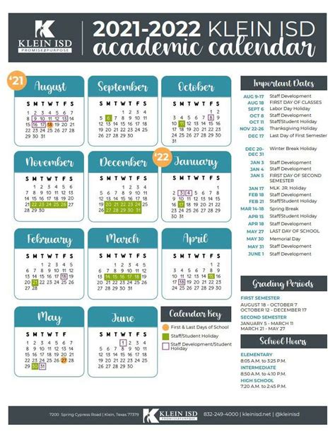 Spring, Klein school notebook: Klein ISD approves calendar for 2021 ...