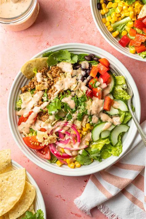 The BEST (easy) Taco Salad Dressing Recipe - Simply Whisked