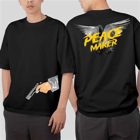 Buy Peace Maker Oversized T Shirt Online For Men India – Punjabi Adda