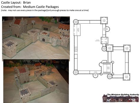 Medieval Castle Floor Plan