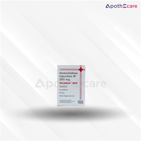 Buy Gembin 200mg Injection Online: Uses, Price, Dosage, Side Effects