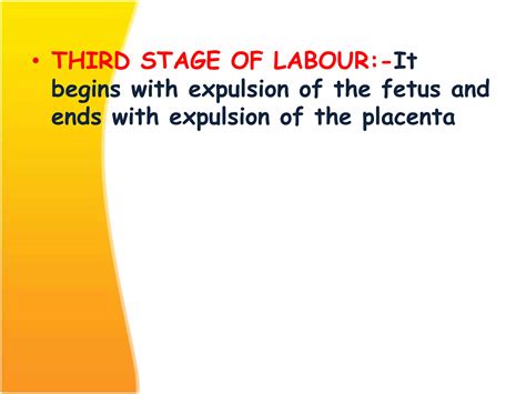 4th stage of labor m.sc 1st year | PPTX