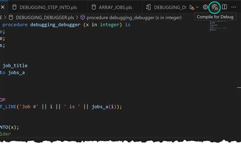 Image result for Run PL/SQL Developer Debug Mode
