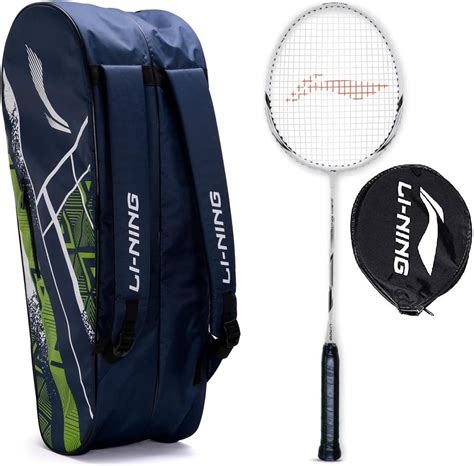 Buy Li-Ning Raider Max Double Zipper Polyester Badminton Kit Bag (Blue ...