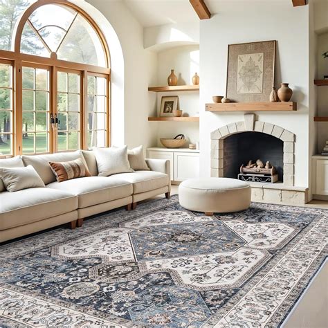 Amazon.com: Living Room 9x12 Area Rugs - Large Boho Rugs for Living ...
