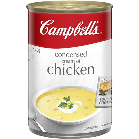 Campbell's Condensed Soup Cream Of Chicken 420g | Woolworths