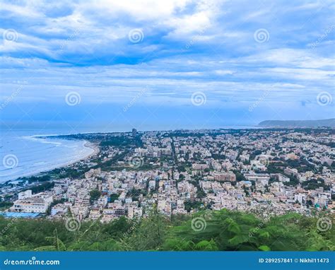 A Panoramic View of the City of Visakhapatnam, Also Known As Vizag, in ...