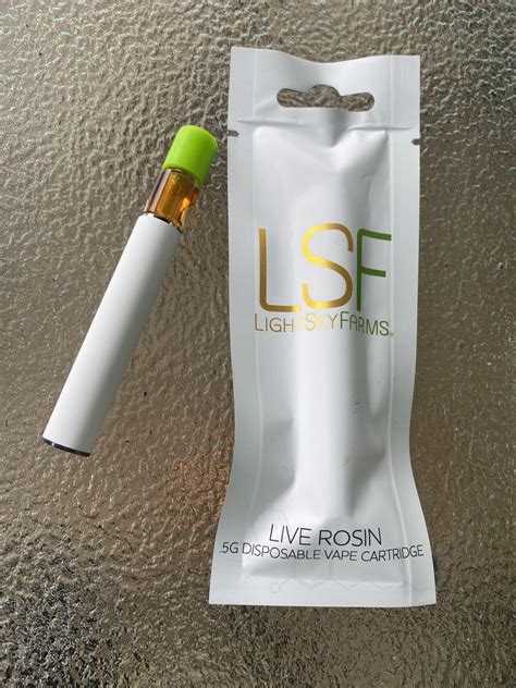 LightSky Farms Live Rosin disposable : r/Michigents