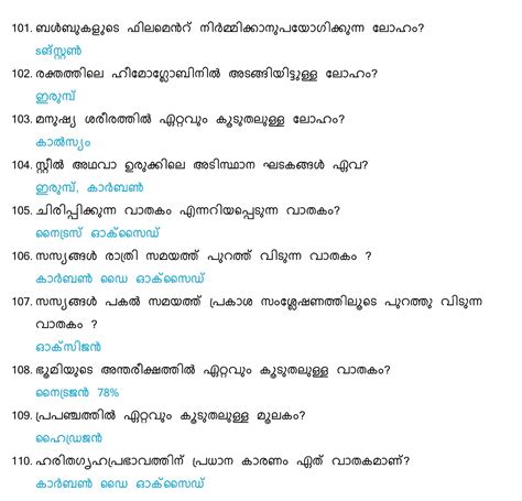 Image result for General Knowledge Malayalam Question Answer