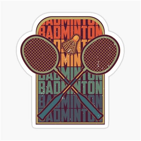 Badminton Sticker 的图像结果