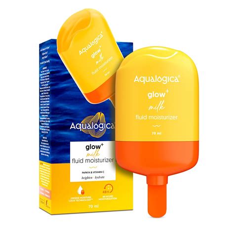 Aqualogica Glow+ Milk Fluid Moisturizer with Papaya & Vitamin C ...