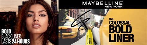 Buy Maybelline New York Colossal Bold Eyeliner, Black, 3g & Maybelline ...