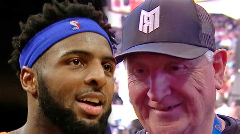 NBA's Mitchell Robinson Welcomes H.S. Coach To Live With Him After Wife ...