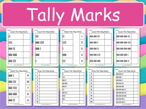 Tally Chart Template