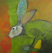 Image result for Cute Rabbit Painting