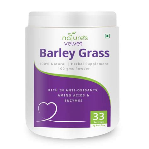 Barley Grass Powder – Naturesvelvet