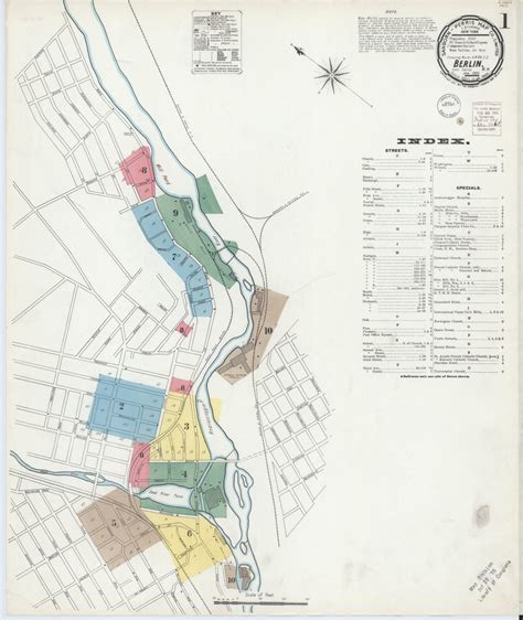 Sanborn Fire Insurance Map from Berlin, Coos County, New Hampshire ...