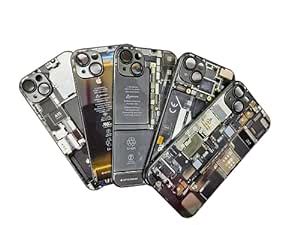 G.FIDEL iPhone Designer Battery Design Printed Back Case | Compatible ...