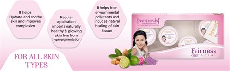 Aryanveda Fairness Facial Kit To Control Scars, Face Marks, Acne, Minor ...
