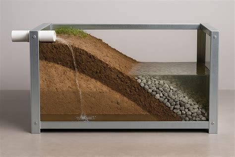 Pipeless French Drain for Effective Slope Protection