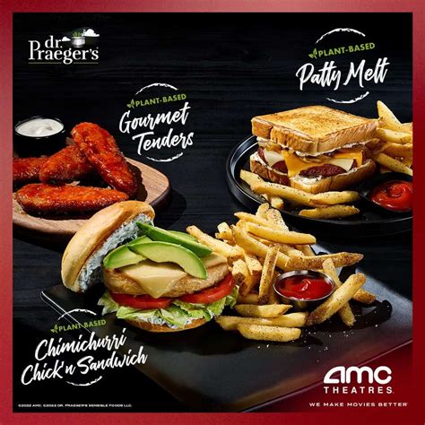 AMC Theatres Begins Carrying Plant-Based Patty Melts, Chicken ...