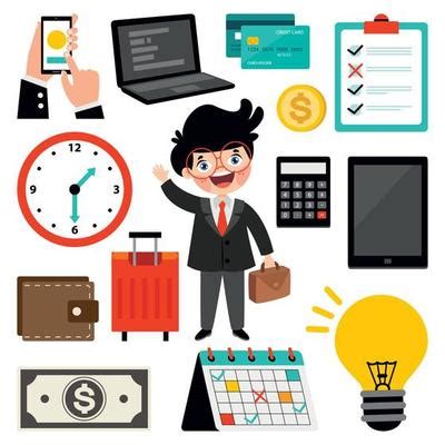 Business Clip Art Vector 的图像结果