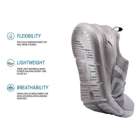 Buy Men's Urban Walking Shoes Pw 100 Grey Online | Decathlon