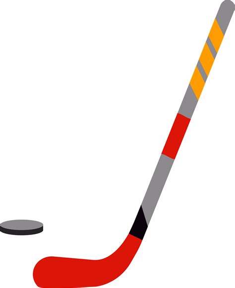 Ice Hockey Stick Clipart