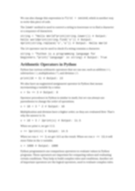 Image result for Python Notes for Beginners