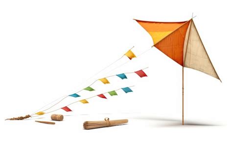 Premium AI Image | Kite Kit on White or PNG Transparent Background