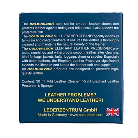 COLOURLOCK Leather Handbag Cleaner & Polishing kit - Ideal kit to Clean ...
