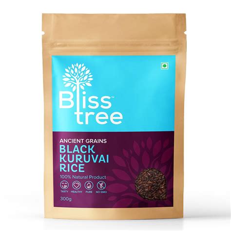 Buy Black Kuruvai Rice | Karung Kuruvai Arisi - Bliss Tree – Bliss Tree ...