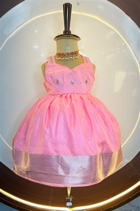 Beautiful Pink frock – babypattustudio