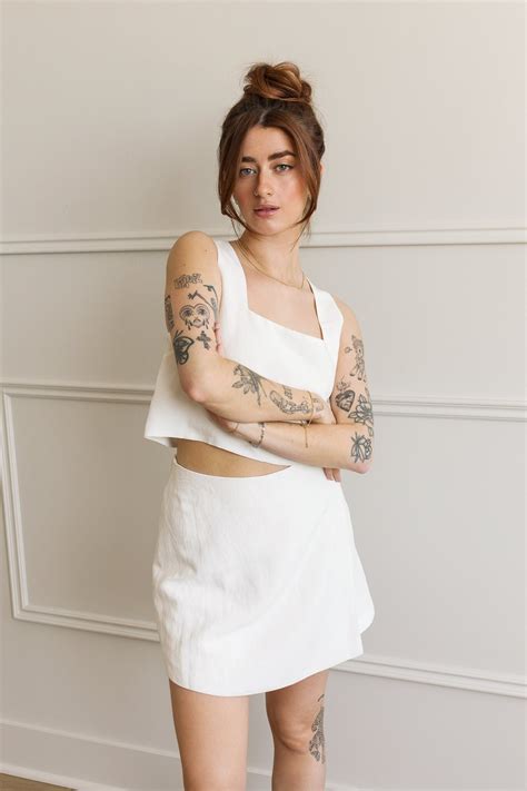 Skort Ivy - Blanc | Boutique Kitsch