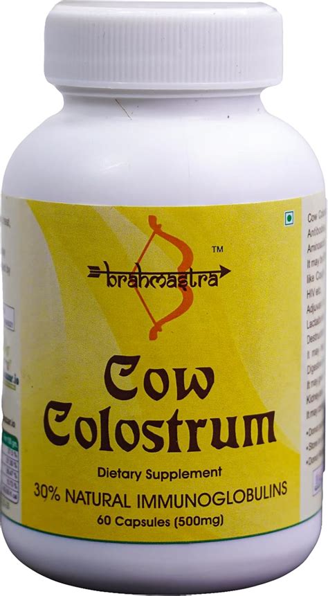 Buy HerbBazzar Brahmastra - Cow Colostrum Capsules 30% Natural ...