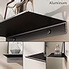 OrganizeMee Metal Small Wall Mounted Shelves,Bluetooth Speaker,Wi-Fi ...