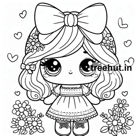 Coloring Pages Dolls