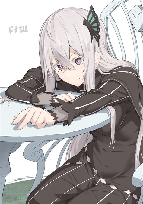 echidna (re:zero kara hajimeru isekai seikatsu) drawn by shiseki_hirame ...