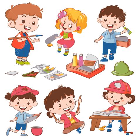 Kids Craft Clip Art