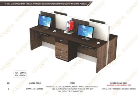 Office Furniture Set - Modular Computer Table Manufacturer from Nagpur
