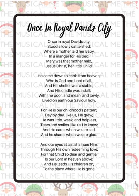 Christmas Carols Lyrics Sheets - Schools Music Market