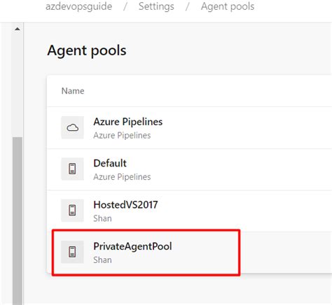 Rezultat imagine pentru Azure DevOps Agent Pool